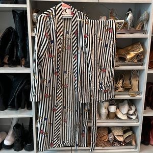 Lovers + Friends Matching striped suit set